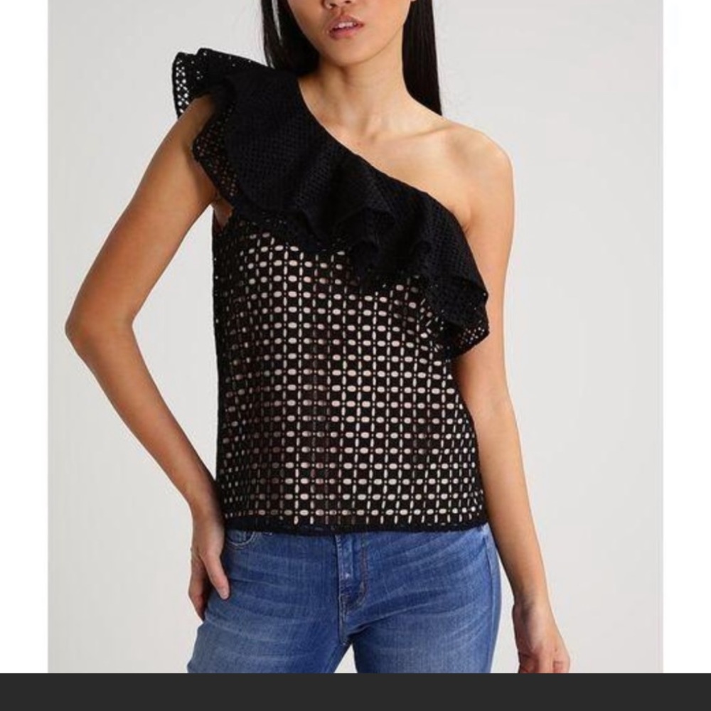 J crew off the shoulder eyelet clouds NWT